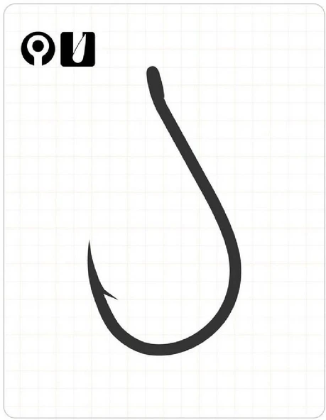 Fudo 1101 Chinu Black Nikel Delikli Çapraz İğne No:3/0 - Resim 3