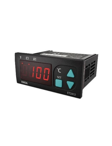Enda ET2412-LV 24V On-off Di̇ji̇tal Termostat
