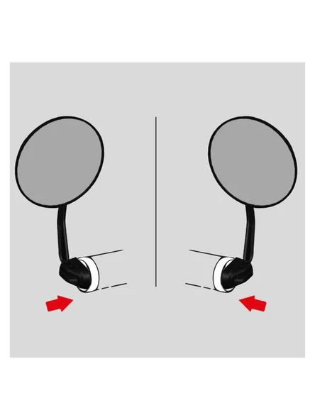 LEXİS FLANK 76 GENİŞ AÇILI BİSİKLET GİDON AYNASI - Resim 2