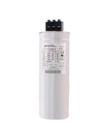 Entes M5032 ENT.CXD.H-450-30 Trifaze Kondansatör 450VAC 30kVar 116X255mm - 1