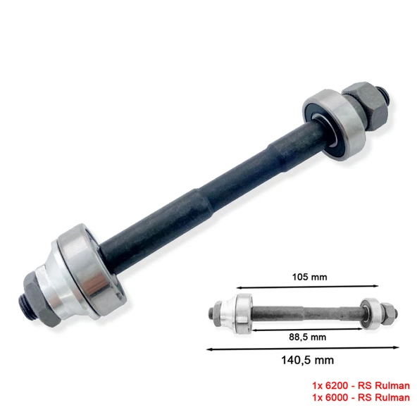 PRORİDE QR,KASET RUBLE,DİSK FREN UYUMLU GÖBEK MİLİ RULMANLI ürün görseli