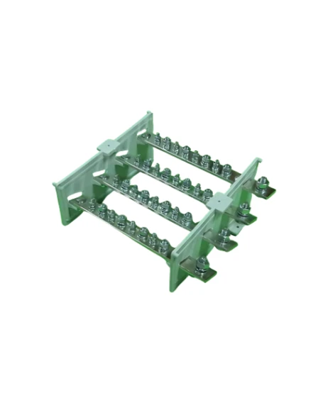 Loobar 4 Kutup 1/8 SKP Giriş-Çıkışlı, Bakır Baralı Dağıtıcı 250 Amper