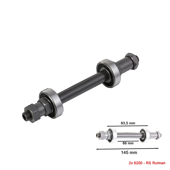 PRORİDE RULMANLI ARKA GÖBEK MİLİ 185MM QR UYUMLU - 1