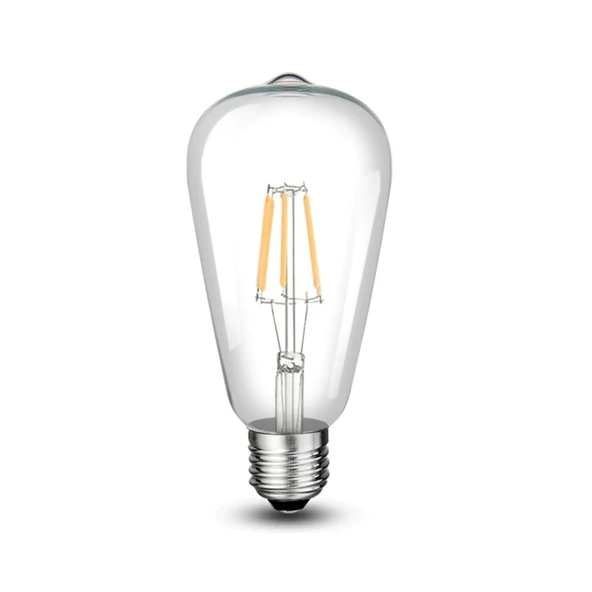 Cata CT-4353 Edison LED Ampul 8W E27 Duy Günışığı 3200K Rustik Filament