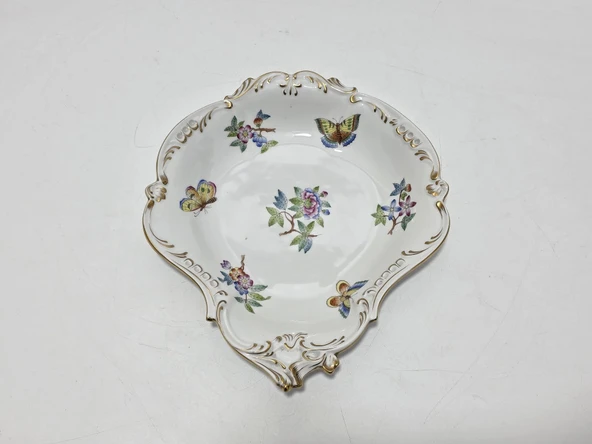 Herend 7514 El Boyama Porselen Meyve Servis Tabağı - 2