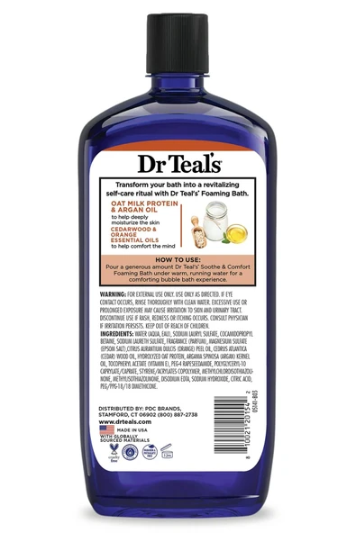 Dr.Teals Soothe & Comfort Banyo Köpüğü 1000ML - Resim 2