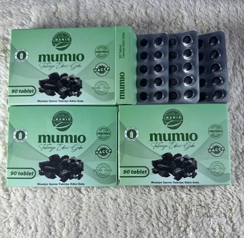Yüksek Dağlardan Gelen Mumiyo Mumio İçeren Takviye Edici Gıda 3 lü Paket