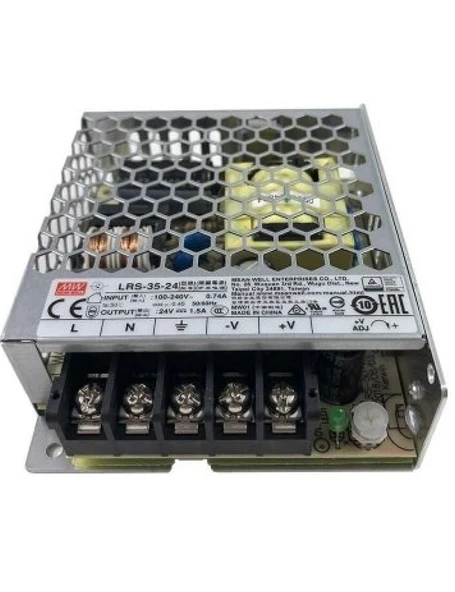 Mean Well LRS-35-24   24VDC 1.5A 36W Güç Kaynağı