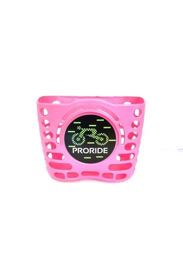 PRORİDE ÇOCUK BİSİKLETİ ÖN SEPET PEMBE ürün görseli
