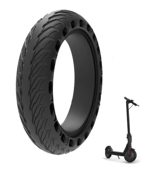 PRORİDE 8,5 İNC ELEKTRİKLİ SCOOTER PATLAMAZ DOLGU DIŞ LASTİK SİYAH - 2