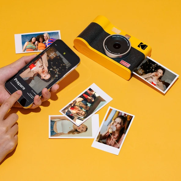 Kodak Mini Shot 2 Era - Sarı Filmli Fotoğraf Makinesi - 3