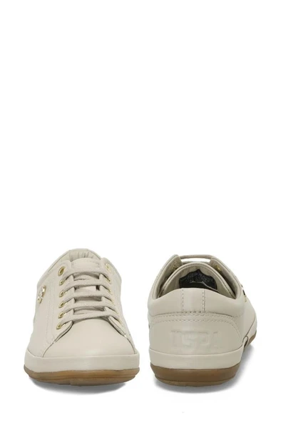 U.S. Polo Assn. JOJO 5FX 101947056 Kadın Sneaker Ayakkabı Bej 36-40 - 5