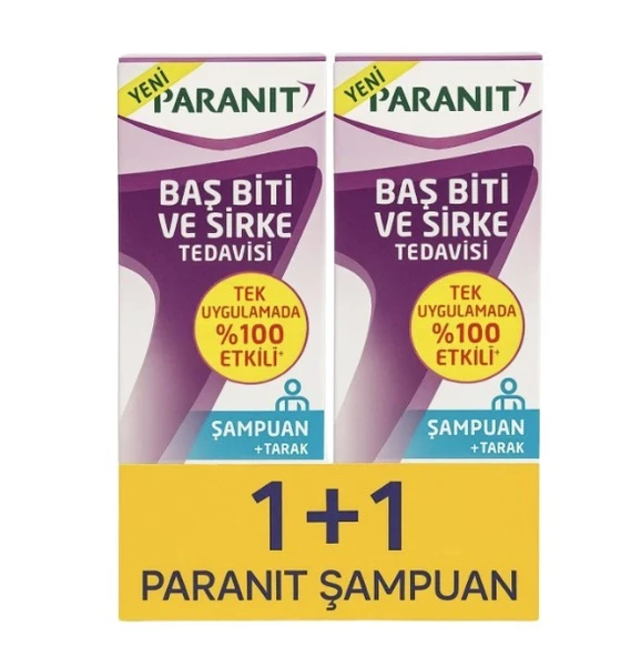 Paranit Bit Şampuanı 100 ml 2'li Paket