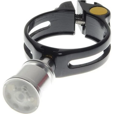 XLC SELE KELEPÇESİ ALLEN SIKMALI 34,9MM LEDLİ SİYAH ürün görseli