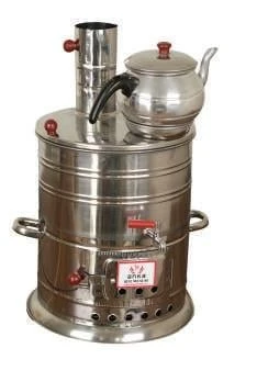 Anka Odunlu 1Demlikli 3 Litre Paslanmaz Semaver ürün görseli 1