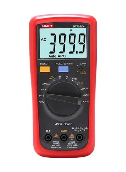 Mastech UNI-T UT136C+ Dijital Multimetre ürün görseli 1