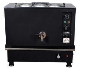 Anka Pro Kompakt Full Otomatik Çay Makinası 3 Demlikli 30 Litre Siyah Elektrikli Tüplü