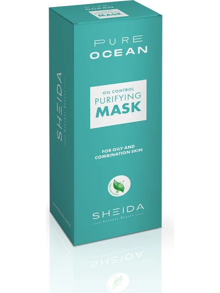 Sheida Pure Ocean Arıtım Maskesi Yağ Kontrol (Yağlı Ve Karma Ciltler) 75 Ml - 2
