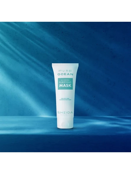 Sheida Pure Ocean Arıtım Maskesi Yağ Kontrol (Yağlı Ve Karma Ciltler) 75 Ml