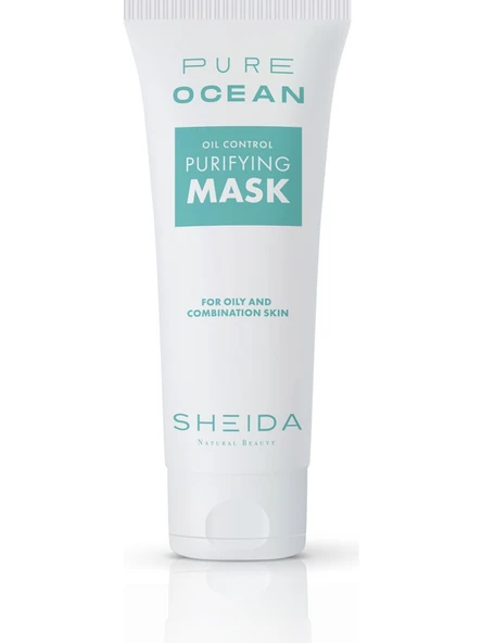 Sheida Pure Ocean Arıtım Maskesi Yağ Kontrol (Yağlı Ve Karma Ciltler) 75 Ml - 3