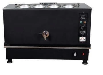 Anka Pro Kompakt Full Otomatik Çay Makinası 4 Demlikli 40 Litre Siyah Elektrikli Doğalgazlı ürün görseli 1