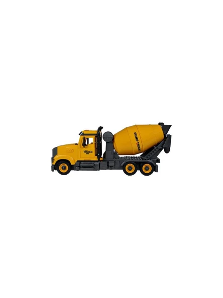 Ceren Ctoys Sesli Işıklı Pilli Sök Tak İş Makineneleri Kamyon Beton Mikseri  YW9075C - 4