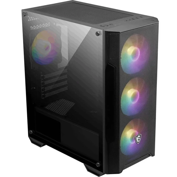 MSI 500W MAG FORGE M100A Gaming Mid-Tower PC Kasası - 3