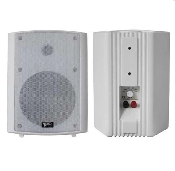 GOLD AUDIO GA-6TW BEYAZ TRAFOLU DUVAR TİPİ HOPARLÖR 32 WATT 16CM