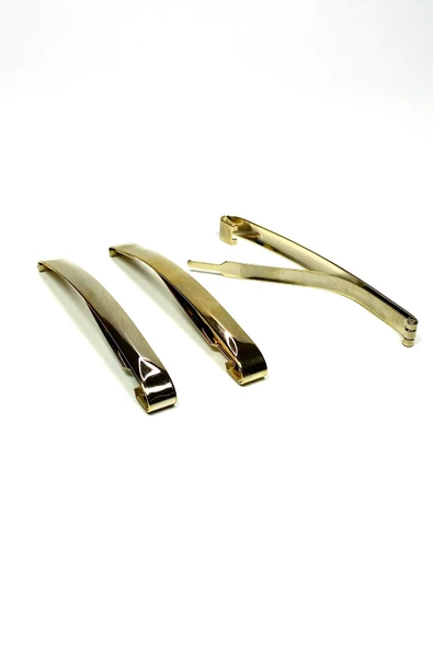 3 Adet Metal Klasik Saç Tokası Orijinal 9 cm - 2