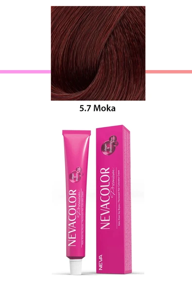 Premium 5.7 Moka - Kalıcı Krem Saç Boyası 50 g Tüp - 1