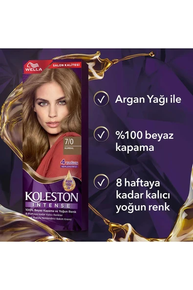 Koleston Intense Saç Boyası 7/0 Kumral - Salon Kalitesi - 3