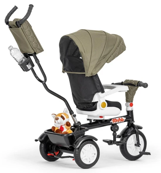 Rival RV505 Casablanca Ebeveyn kontrollü 3 Tekerlekli Bisiklet Haki - 3