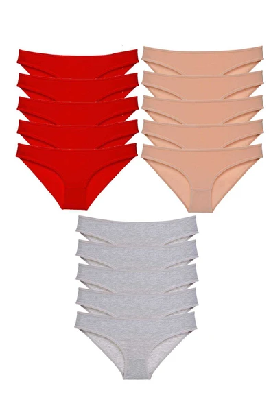 15 adet Süper Eko Set Likralı Kadın Slip Külot 513 ürün görseli