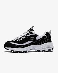 Skechers D'Lites Siyah Beyaz Erkek Spor Ayakkabı - 2