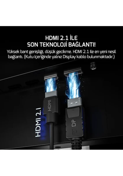 GamePower Rapid Dual 27'' 0.5ms 4K 160Hz - FHD 320Hz Fast IPS RGB Pivot Speaker Gaming Monitör - 8