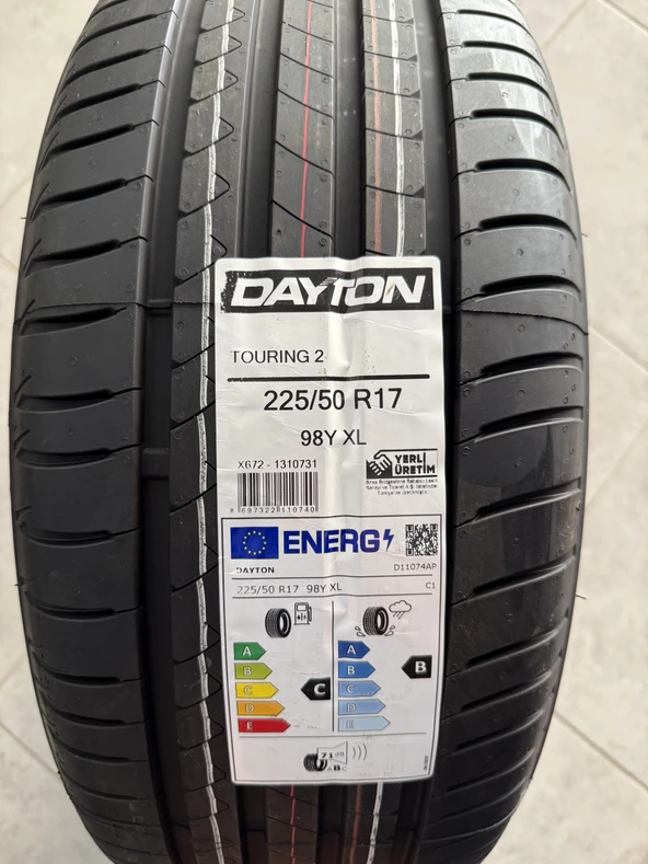 DAYTON / 225/50R17 (TOURİNG-2) 2025 YAZ LASTİĞİ