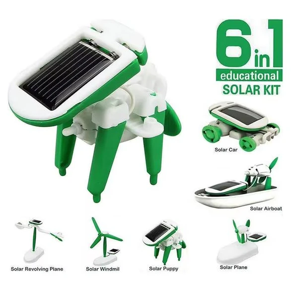 Powermaster PM-27138 5-14 Yaş Arası Solar Robot Eğitim - Deney Kiti - 3