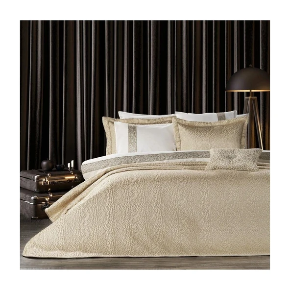 Zebra Casa Evelyn Yatak Seti 10 Parça Bej ürün görseli