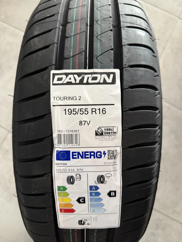 DAYTON / 195/55R16 (TOURİNG-2) 2025 YAZLIK