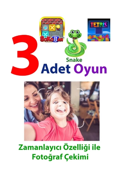 Hd Kamera Karikatür Tripodlu Çocuk Dijital Kamera Fotoğraf Makinası 1080p Video Kaydedici 2.0 İnç - 7