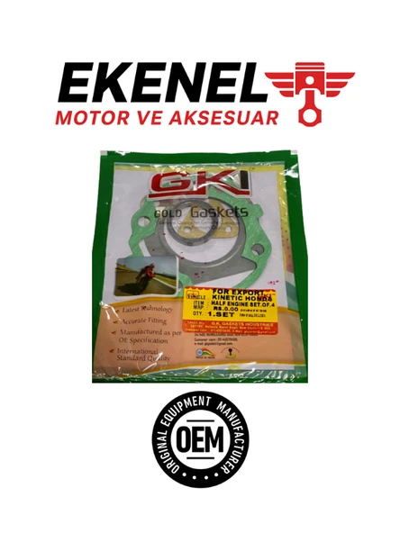 Honda Kinetic Yarım Conta Seti GKI | Motor Üst Kapak Conta Takımı