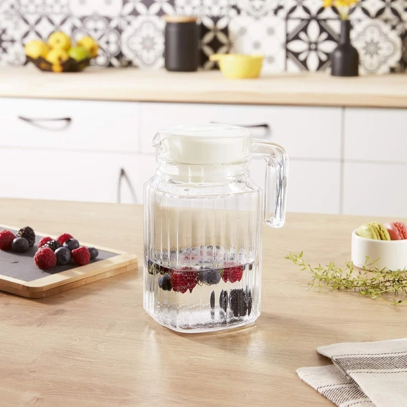 QUADRO Kapaklı Buz Dolabı Sürahisi 0,5 LT LID - 2