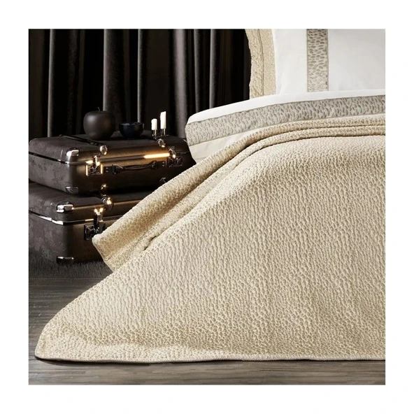 Zebra Casa Evelyn Yatak Seti 10 Parça Bej - Resim 3