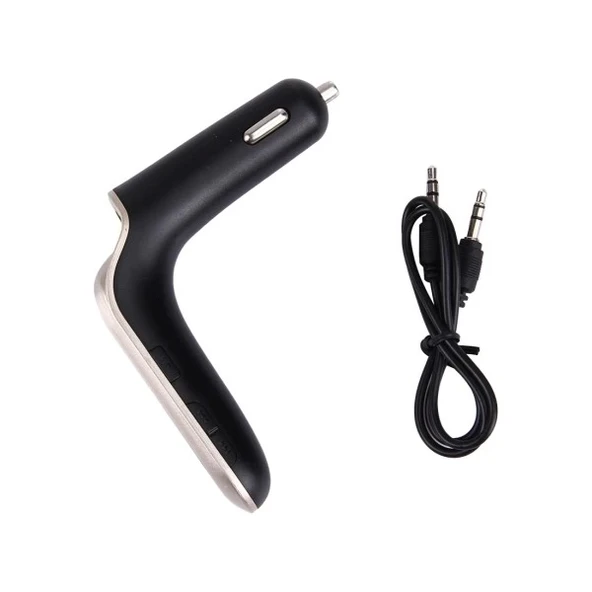 Cars7 Bluetooth Hafıza Kart Girişli 4.0 Araç Kiti Çakmaklık Mp3 Fm Transmitter - 6