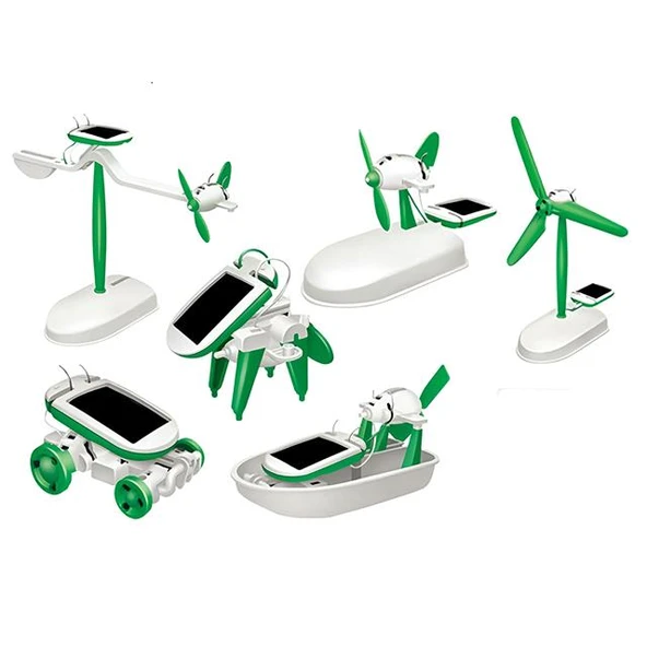 Powermaster PM-27138 5-14 Yaş Arası Solar Robot Eğitim - Deney Kiti - 2