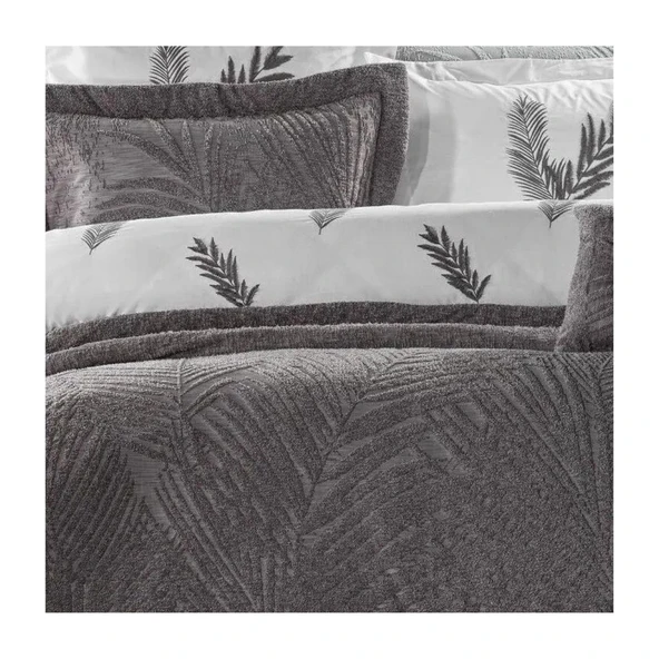 Zebra Casa Palmıra Yatak Seti Antrasıt - Resim 2