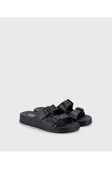 İgor S10318-002 HABANA Anatomik Taban Kadın Terlik Siyah 36-41 - 4