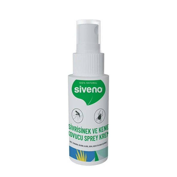 SİVENO %100 Sivrisinek ve Kene Kovucu Sprey Krem 50 ml - 1