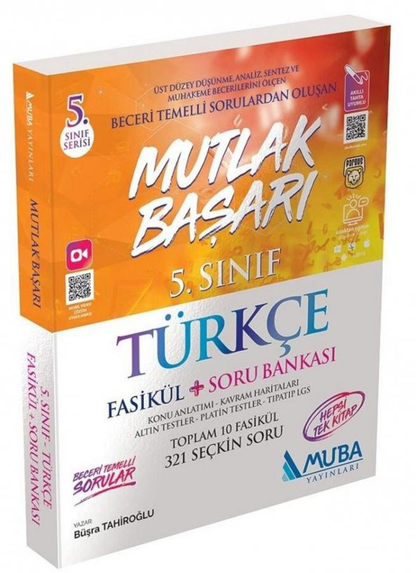 Muba Mutlak Başarı 5.Sınıf Türkçe Fasikülleri + Soru Bankası