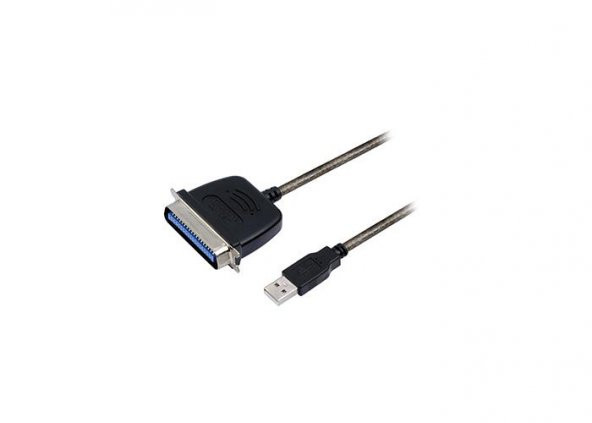 S-link Swapp SW-U614 Siyah 1.5 USB to Parallel (CN36M) Kablo - 2